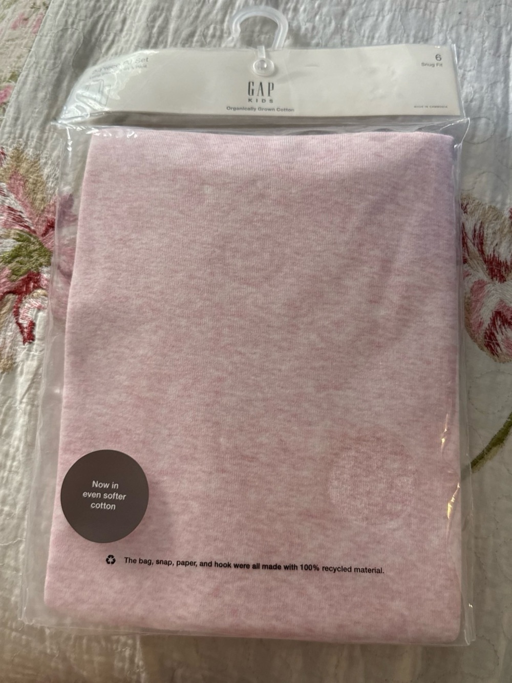 GAP Kids Light Pink pajamas